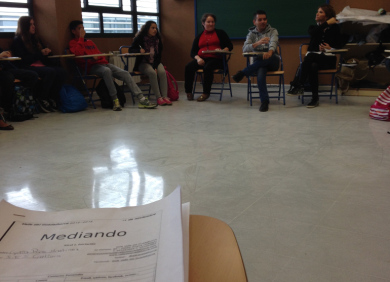 jornada mediación en IES Cartima